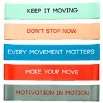 Bala Exercise/Resistance Bands - Pack of 5 