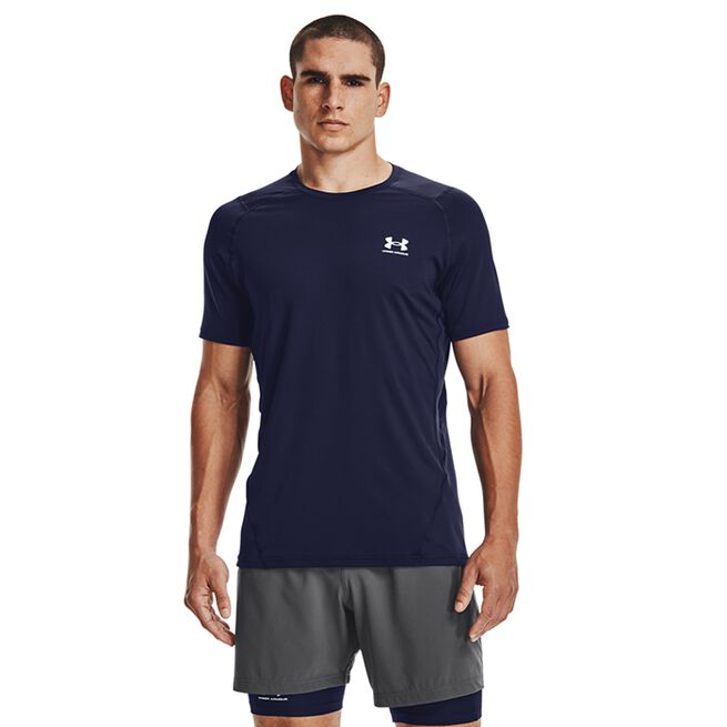 Under Armour UA HG Armour Fitted SS Midnight Navy