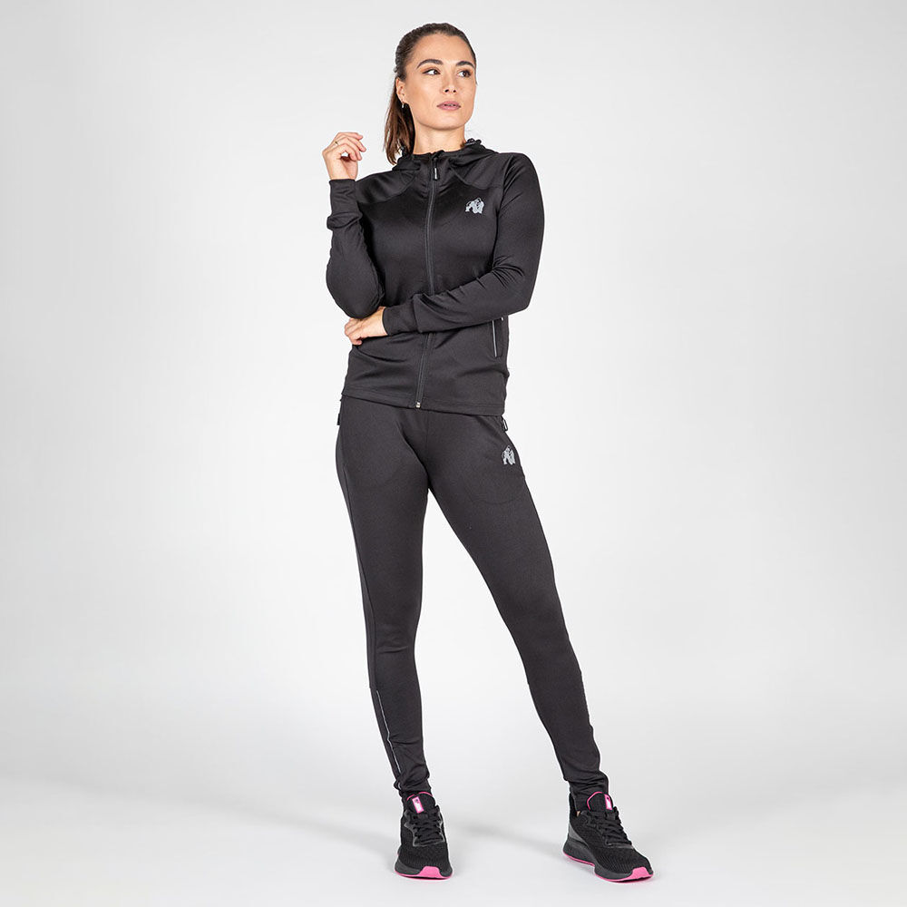 Halsey Track Pants, Black