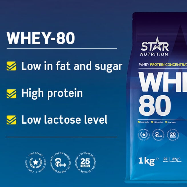 Whey-80 Heraproteiini 1 kg Double Rich Chocolate