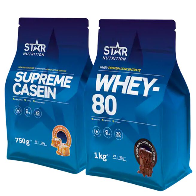 Päivä ja yö paketti Heraproteiini + kaseiini