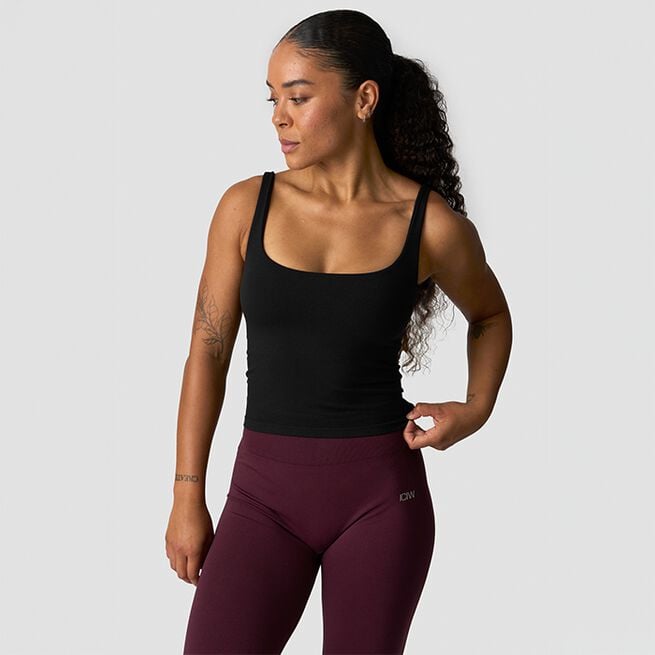 Smooth Seamless 2-in-1 Toppi Musta
