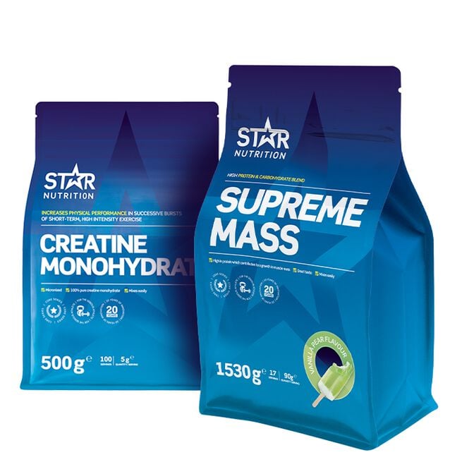 Supreme Mass Gainer + Kreatiinipaketti