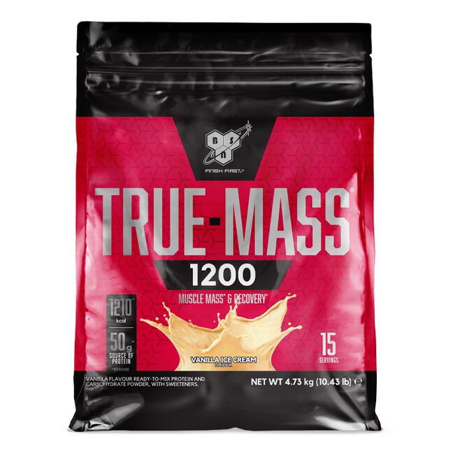 True Mass 1200 Gainer 15 annosta Vanilla