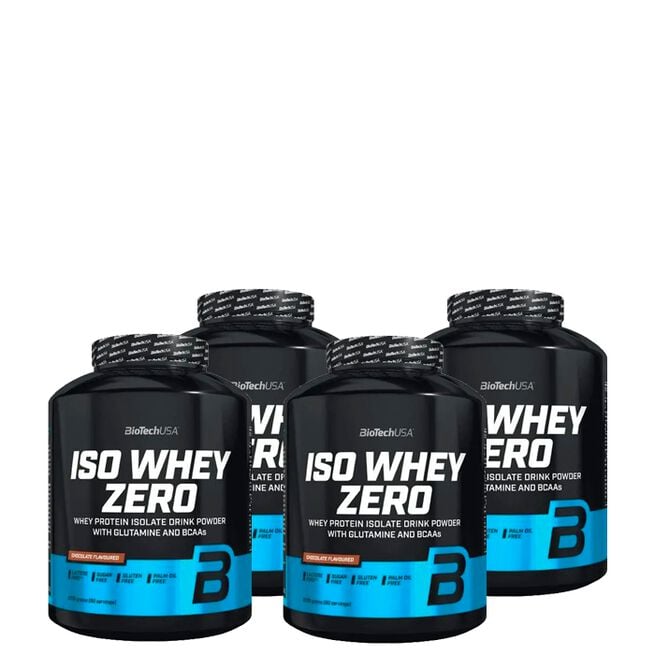 4 x Iso Whey Zero Proteiinijauhe 2270 g BIG BUY