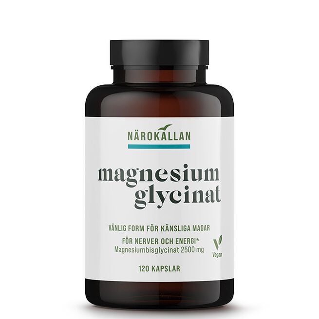 Magnesiumglycinat 120 kapslar