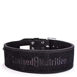 Chained Nutrition Gear Lifting Belt, Black, S  Nostohihna mokkanahka musta