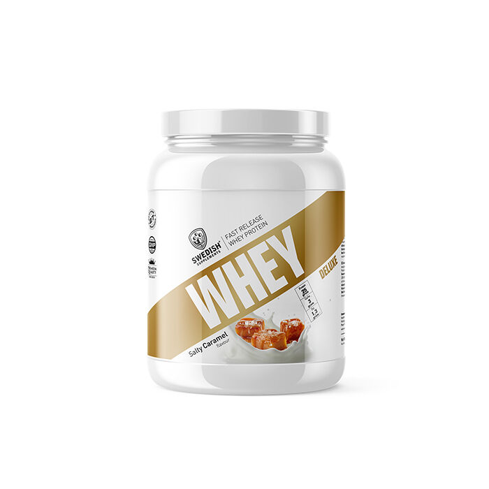 Whey Deluxe Heraproteiini 900 g Salty Caramel