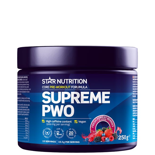 Star nutrition Supreme PWO Forest berries