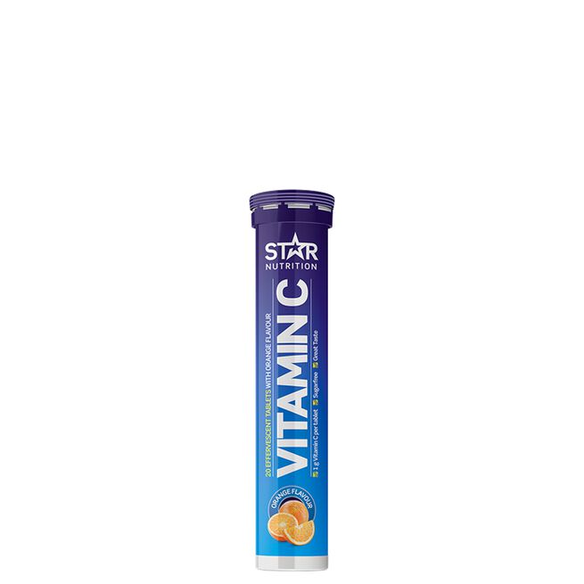 C-vitamiini 20 poretablettia Appelsiini Apelsin