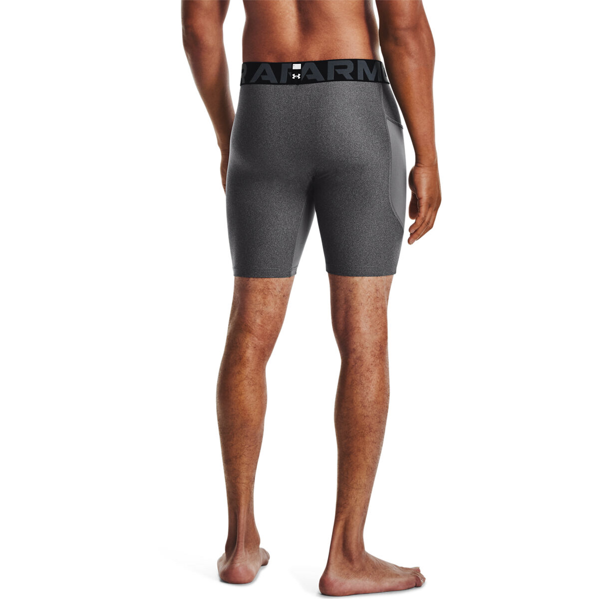 UA HG Armour Shorts, Carbon Heather