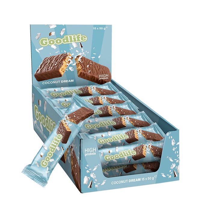 15 x Proteiinipatukka 50 g Coconut Dream