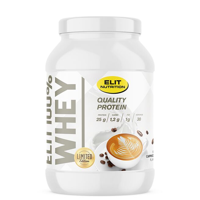 ELIT 100 % Whey Heraproteiini 900 g Cappuccino