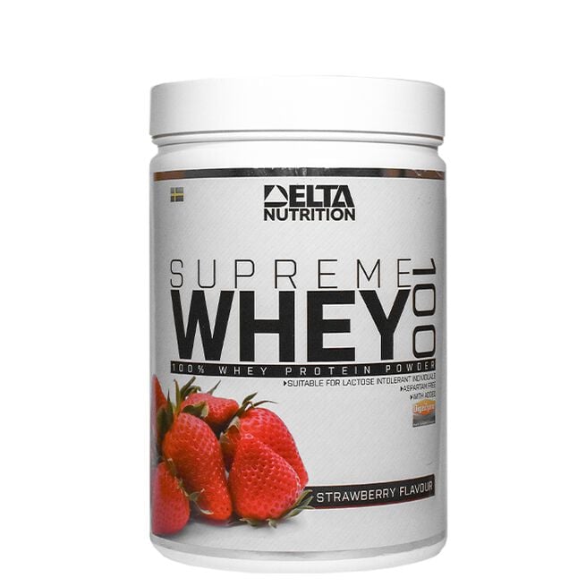Supreme Whey 100 Heraproteiini 900 g Strawberry