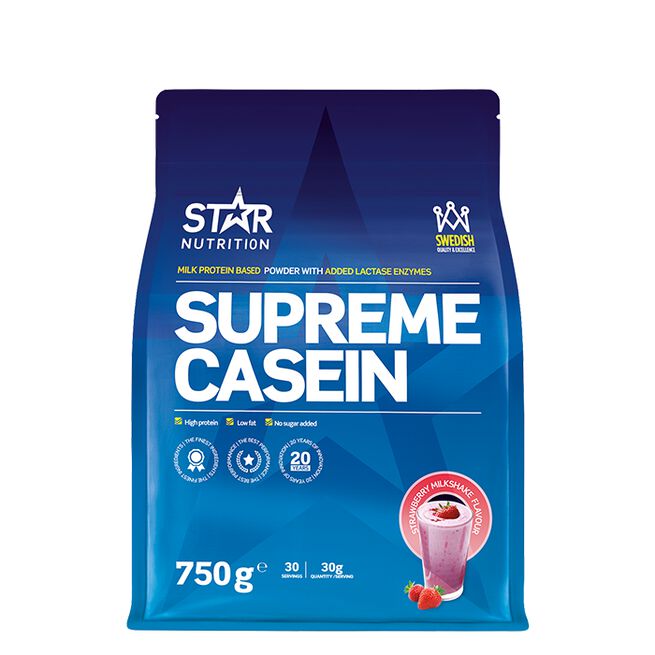 Supreme Casein 750 g Strawberry Milkshake