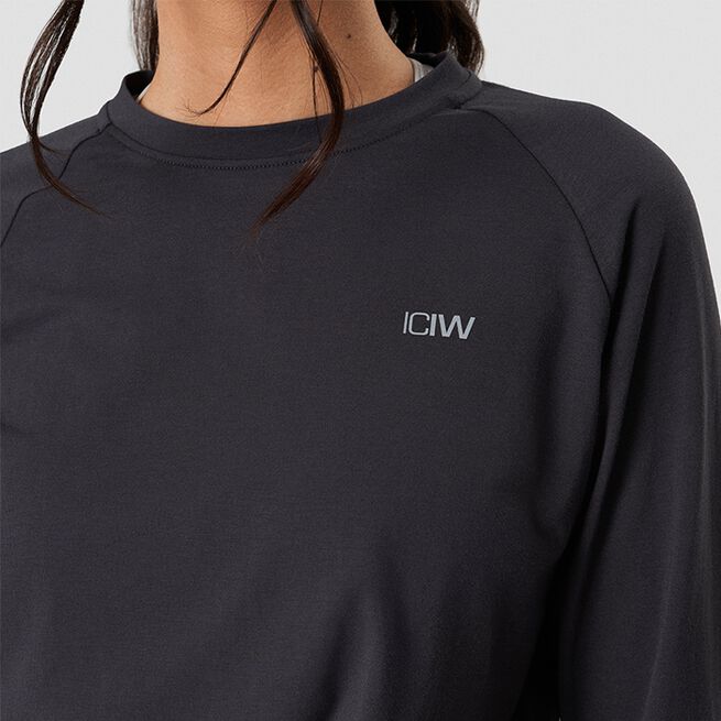 ICANIWILL Define Cropped Adjustable Long Sleeve Graphite