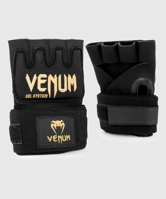 Kontact Gel Gloves Black Gold