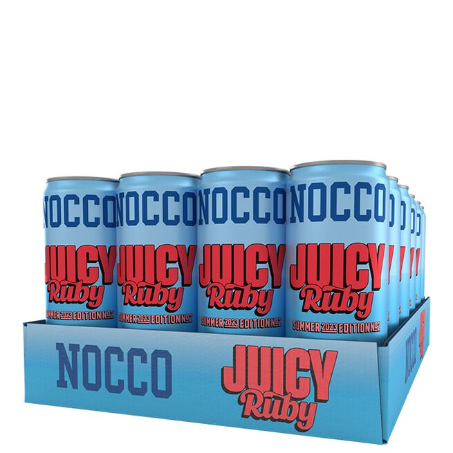 24 x NOCCO BCAA, 330 ml, Juicy Ruby