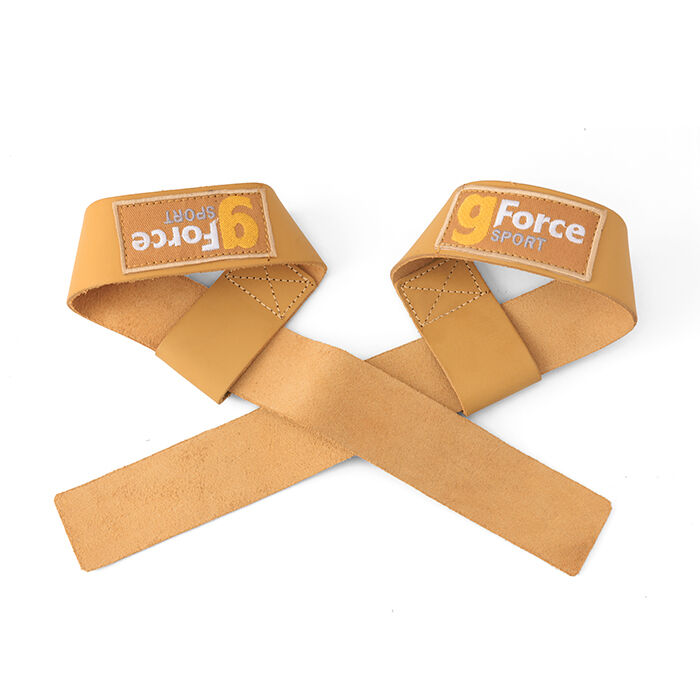 Lifting Straps Nahka Ruskea