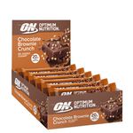 10 x Optimum Protein Bar, 65 g, Chocolate Brownie Crunch 
