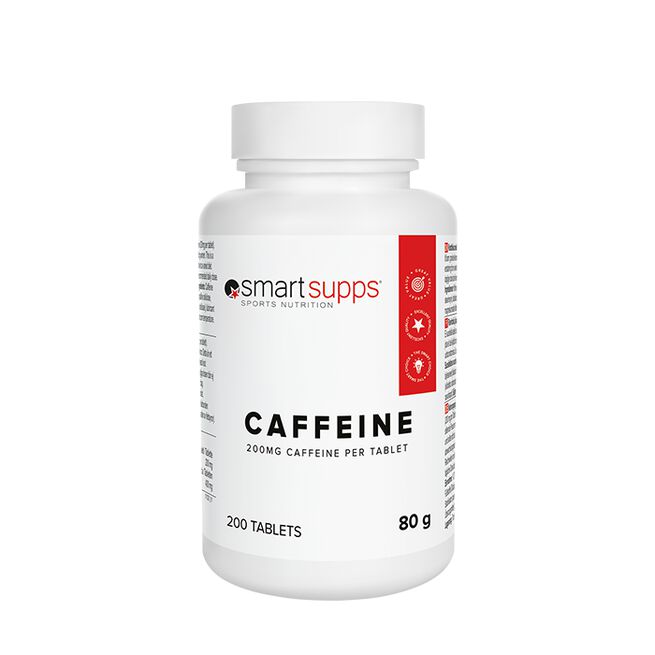 SmartSupps Caffeine, 200mg, 200 tabs 