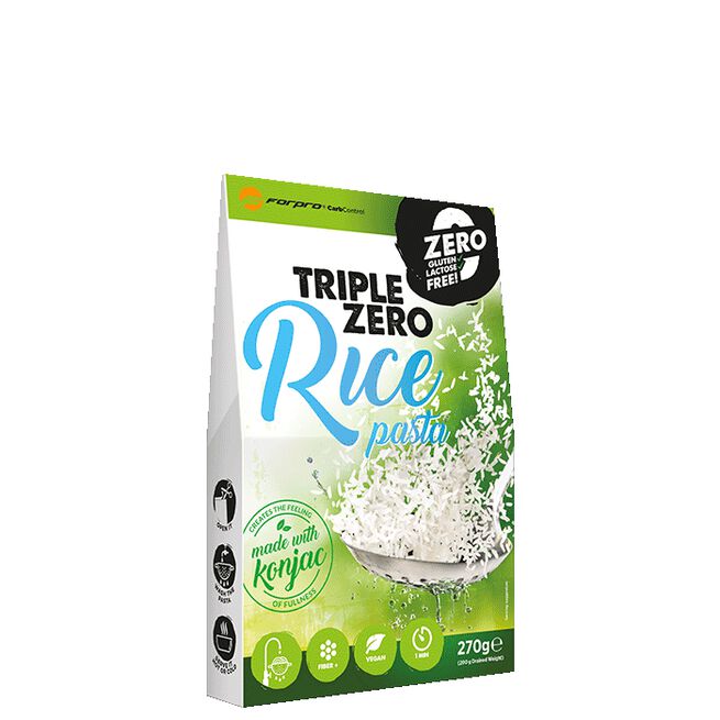 Triple Zero vähäkalorinen riisi 270 g