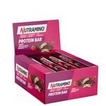 12 x Nutramino ProteinBar Crispy, 55 g, Chocolate & Berries