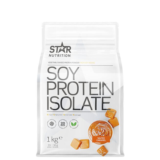 Soy Protein Isolate 1 kg Salted Caramel