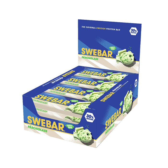 15 x Swebar Proteiinipatukka 55 g Pear Icecream