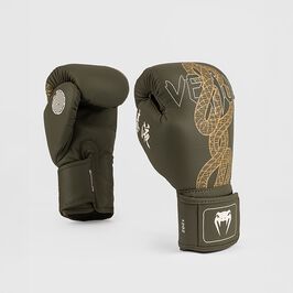 Venum Serpenti Boxing Gloves Kaki/Bronze/Ivory, 10oz  Serpenti Nyrkkeilyhanskat Khaki Pronssi Ivory