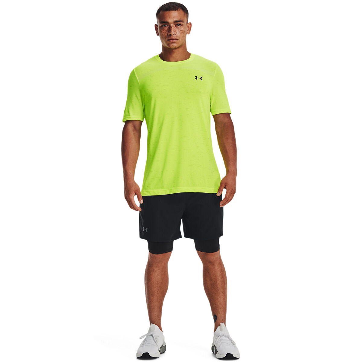 Vanish Woven 2-in-1 Shorts Musta