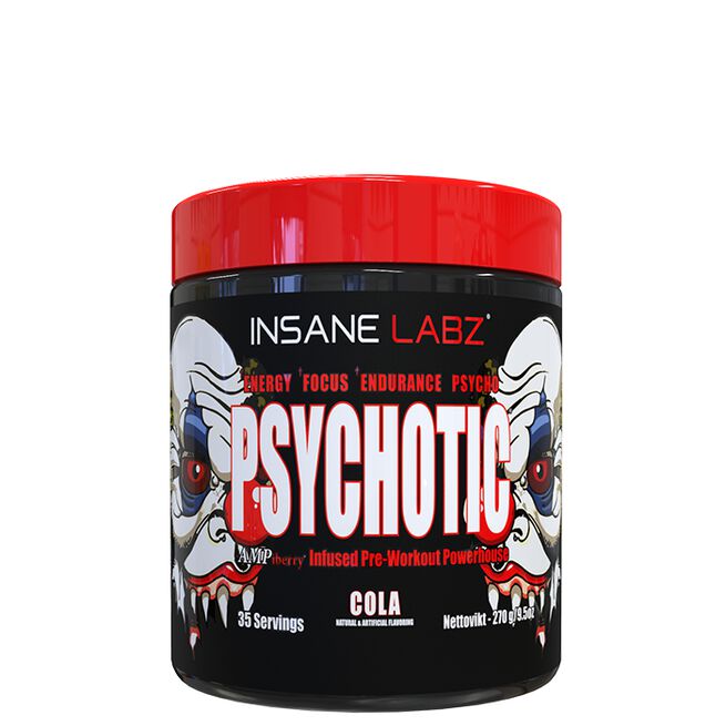 Psykoottinen Pre-Workout 35 annosta Sour Cola