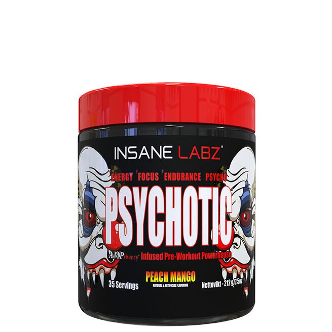 Psykoottinen Pre-Workout 35 annosta Peach