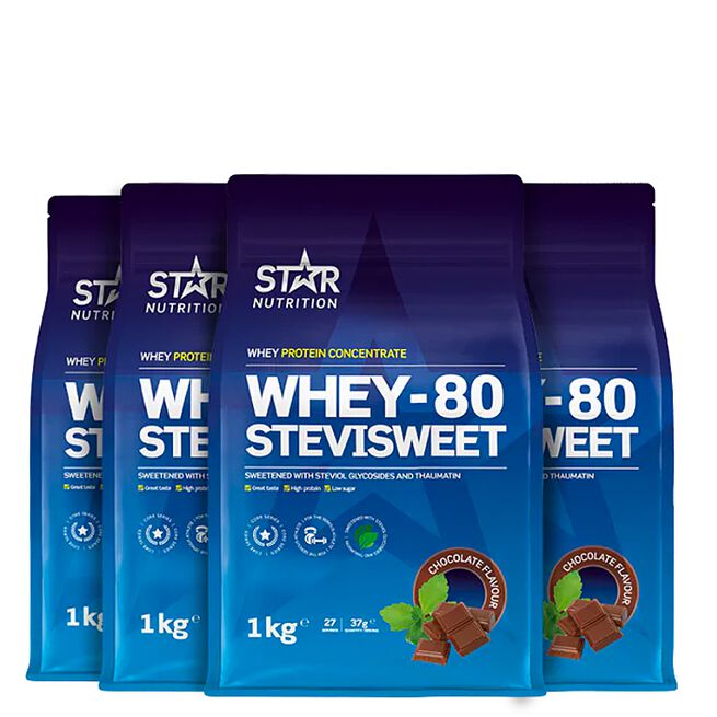 star nutrition whey-80 stevia