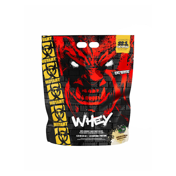 Mutant Whey Heraproteiini 4,5 kg Cookies & Cream