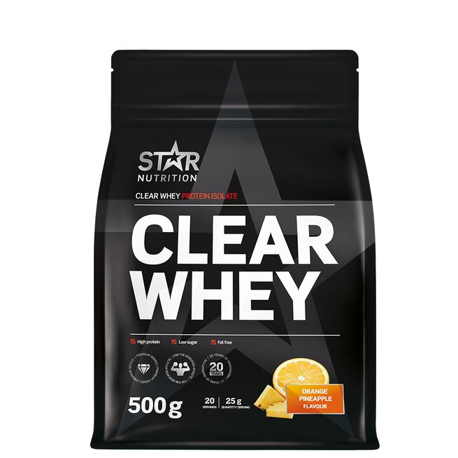 Clear Whey Heraproteiini 500 g Orange Pineapple