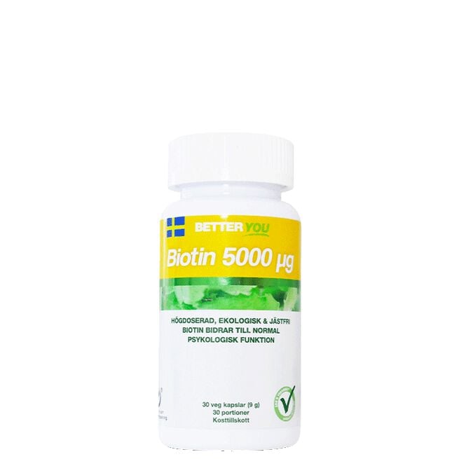 Biotin 5000 100 kapselia