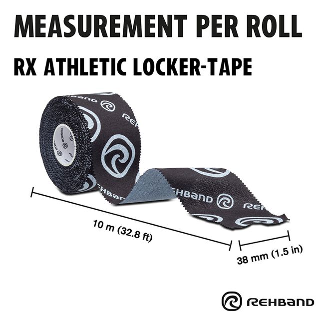 RX Athletic Locker Tape, 38mm x 10m