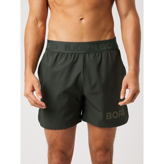 Borg 6" Shortsit Ruskea