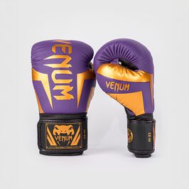 Venum Elite Boxing Gloves Dark Purple, 10oz  Elite Nyrkkeilyhanskat Liila