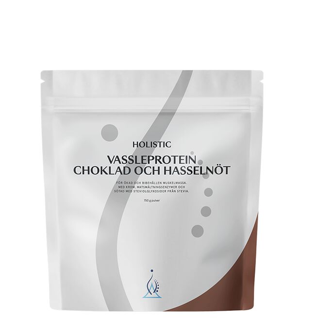 Holistic Whey Protein 750 g Choklad & hasselnöt