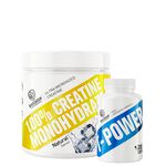 Swedish Supplements Creatine Monohydrate, 250 g + T-Power Testo 200 caps