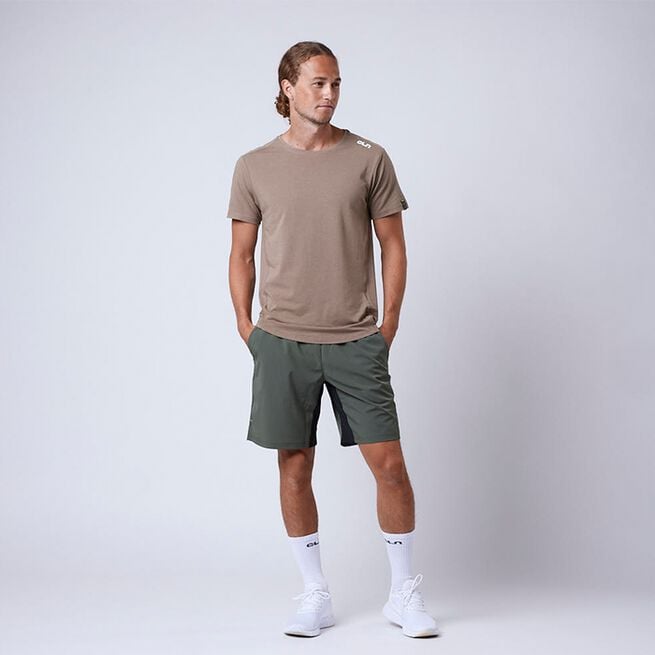 CLN Dino Stretch Shorts, Moss Green