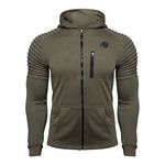 Delta Hoodie, Army Green, S 