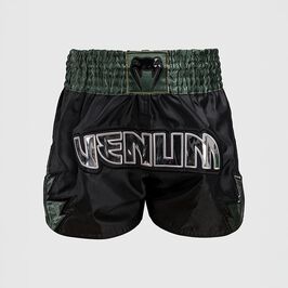 Venum Inferno Muay Thai Shorts Deep Black/Khaki, L  Inferno Muay Thai Shorts Musta Khaki