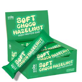 12 x Soft Protein Bar, 55g, Soft Choco Hazelnut  12 x Soft Protein Bar 55 g Soft Choco Hazelnut