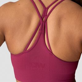 Define Seamless Sports Bra, Magenta Rose, L  Define Seamless Sport-rintaliivit Vaaleanpunainen