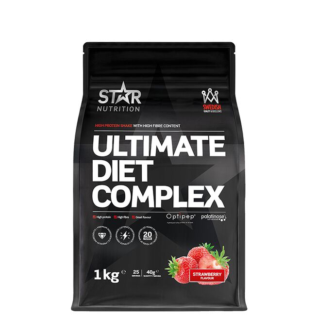 Ultimate Diet Complex Ateriankorvike 1 kg Strawberry