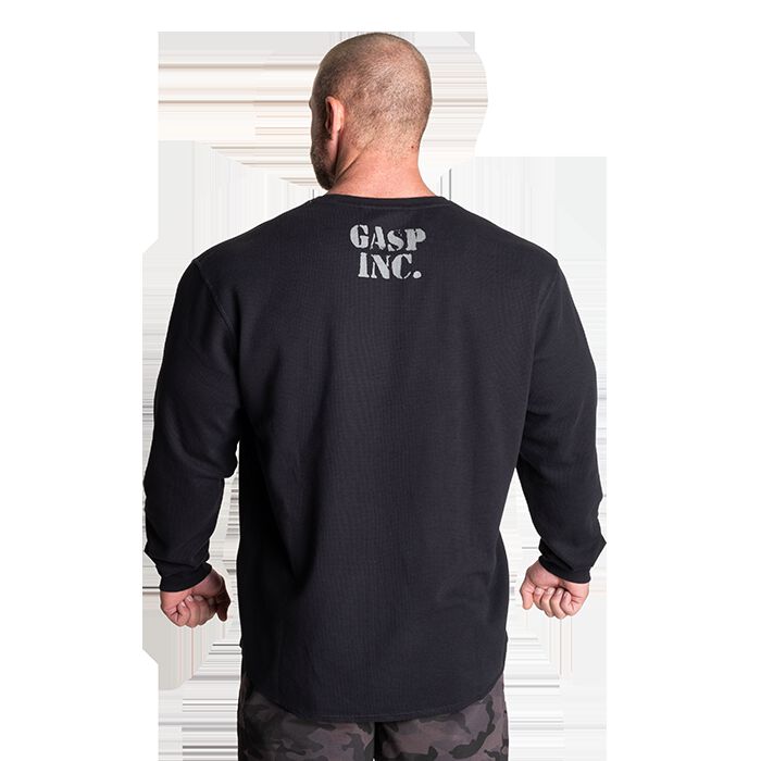 Thermal Gym Sweater, Asphalt