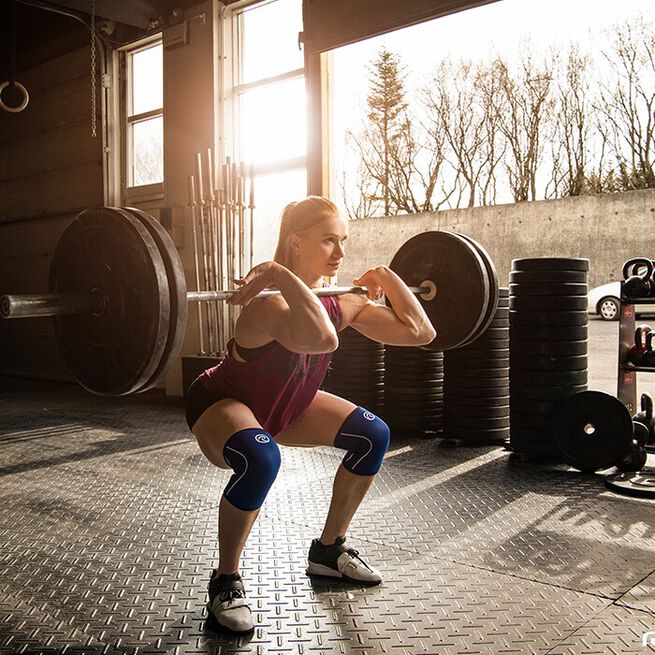 RX-Polvisuojat 5mm Sininen/Musta